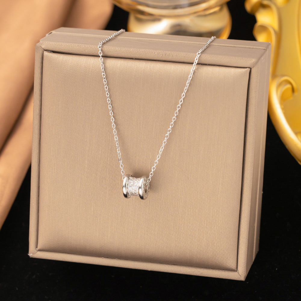 Skin-friendly Simple Fashion High-end Non-fading Titanium Steel Necklace